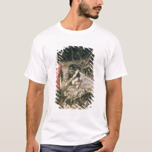 T-shirt Arthur Rackham   courtiser de Grimhilde, la mite
