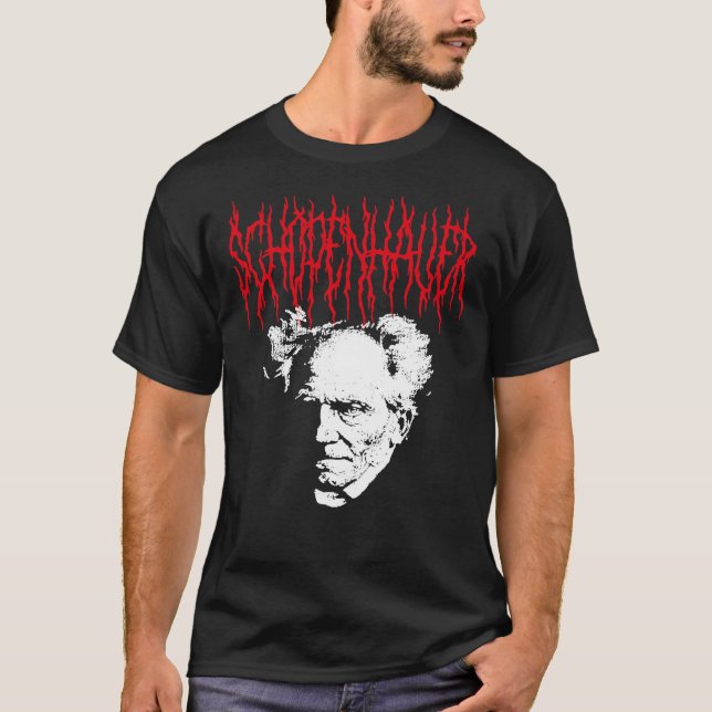 T-shirt Arthur Schopenhauer (Devant)