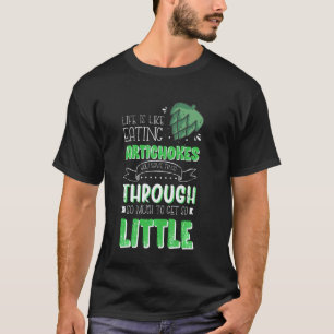 T-shirt Artichaut Végétalien Pour Cuisinier Et Végétarien 