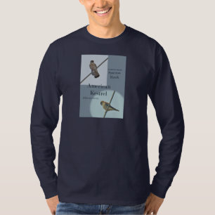 T-shirt Articles américains de crécerelle (sparverius de