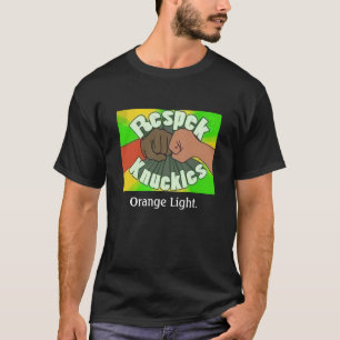 T-shirt Articulations de Respek, lumière orange