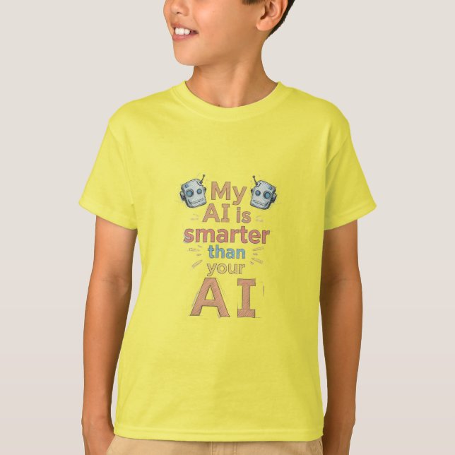 T-shirt artificial intelligence competition (Devant)