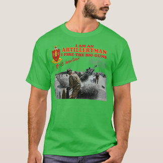 T-shirt Artillerie M198 Howitzer Je suis un Artilleryman I