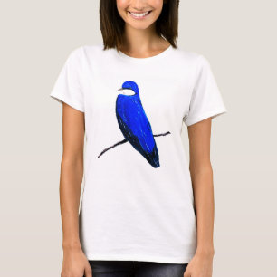 T-shirt Artisan Arbre Bleu Arbre Aiguille