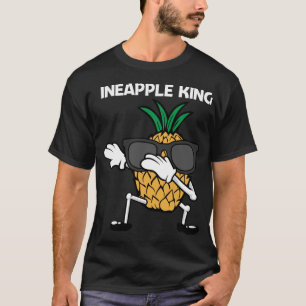 T-shirt Artisanat D'Ananas Drôle Pour Hommes Papa Fruit Ét
