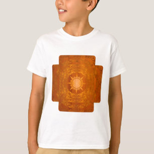 T-shirt Artisanat de l'Atlantique Cuivre sur bois d'ambre