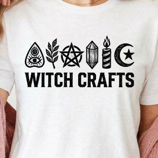 T-shirt Artisanat de sorcière Symboles de sorcellerie myst