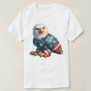 T-shirt Artisanat patchwork patriotique