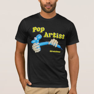 T-shirt Artiste de bruit - montez en ballon les mains