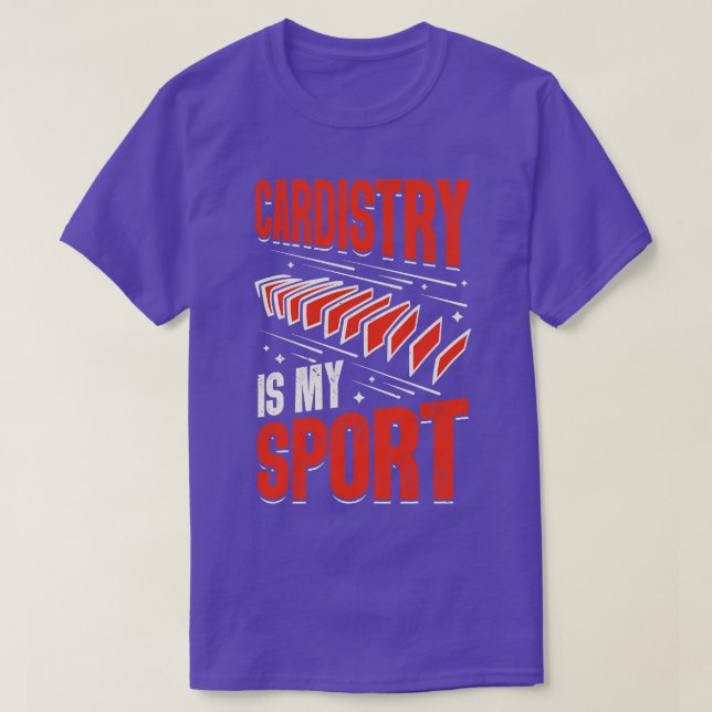 T-shirt Artiste de la Cardistique Magicien Cardiste Cadeau (Design devant)