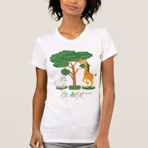 T-shirt Artiste de la vie : Mème de mouton drôle, avec gir