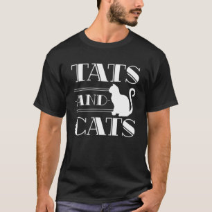 T-shirt Artiste de tatouage Chat Enked Lady Kitten Drôle T