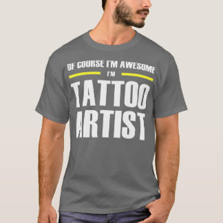 T-shirt Artiste de tatouage génial