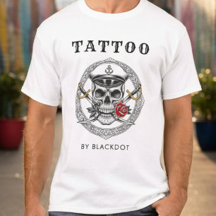 T-shirt Artiste de tatouage professionnel Tatouages Studio