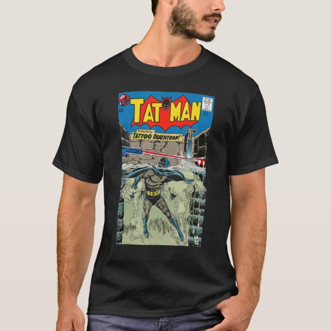 T-shirt Artiste de tatouage Ron Rich avant Crayons Graffit (Devant)