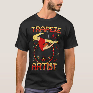 T-shirt Artiste de Trapèze Aérobicienne Aérobie Acrobat Ci