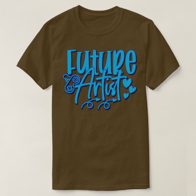 T-shirt Artiste du futur (Design devant)