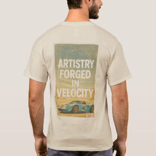 T-shirt Artiste Forgée À Vitesse