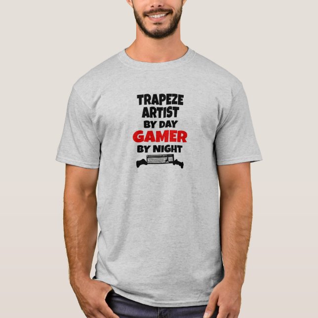 T-shirt Artiste Gamer Trapeze (Devant)