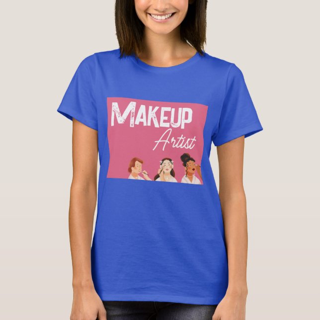 T-shirt artiste maquillage (Devant)