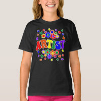 ARTISTE-Retro Super, Fleurs, Coeurs, Étoile