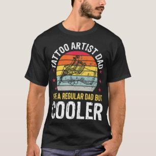 T-shirt Artiste Tatoueur Papa Tat Tatouage Drôle Tatouage 