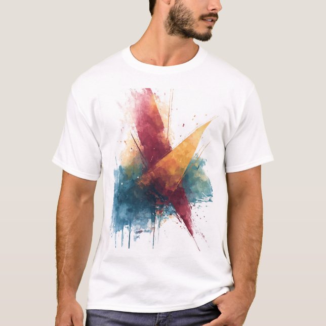 T-shirt Artistic Abstract (Devant)
