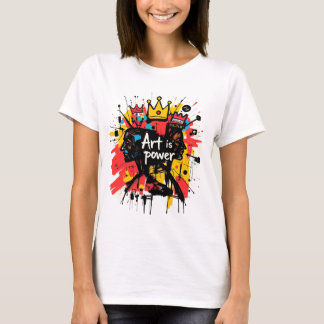 T-shirt artistique et expression créative