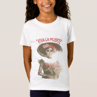 T-shirt artistique pour enfants Viva la Muerte