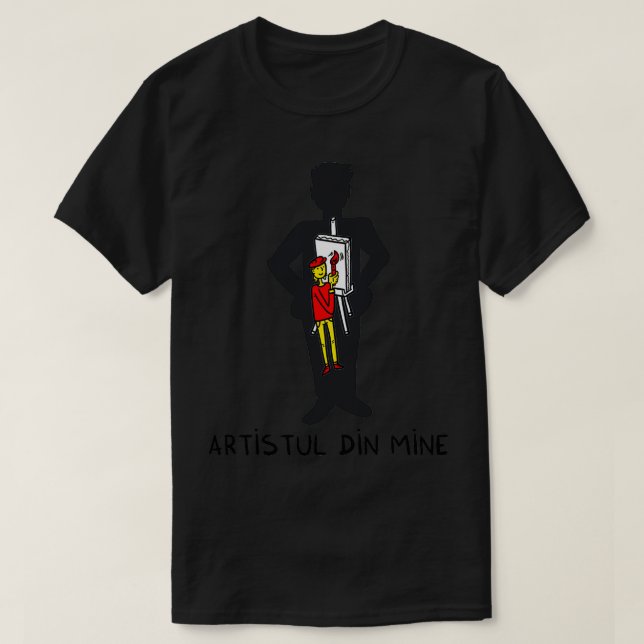 T-shirt artistul din mine (Design devant)