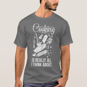 T-shirt arts culinaires cuisine cuisine chef cuisinier cou