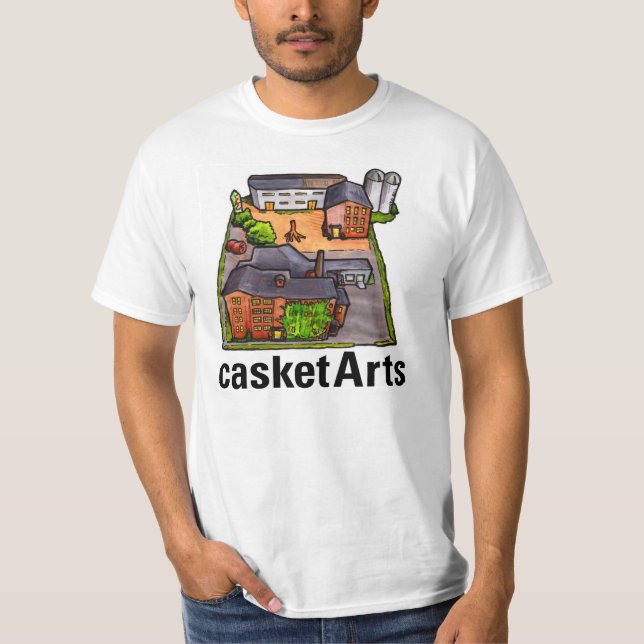 T-shirt Arts de cercueil (Devant)