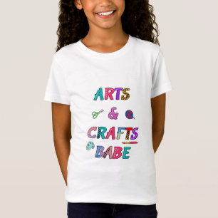 T-Shirt Arts et artisanat Babe