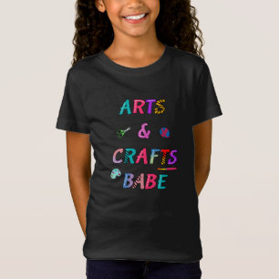 T-Shirt Arts et artisanat Babe