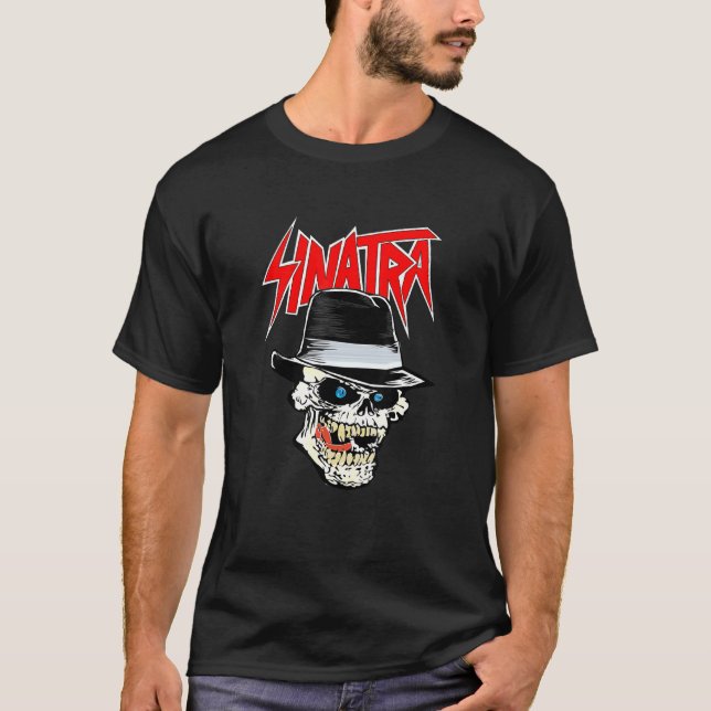T-shirt Arts graphiques Sinatras Costume Vintage (Devant)