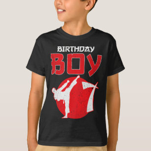 T-shirt Arts Martiaux Anniversaire Karaté Taekwondo 7 Ans