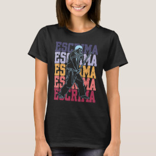 T-shirt Arts Martiaux Arnis Philippines FMA Combattre Eskr