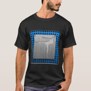 T-shirt Arts martiaux balayés de Métal-regard