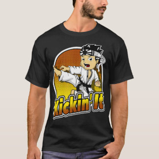 T-shirt Arts martiaux Cadeaux Karate pour les garçons Kick