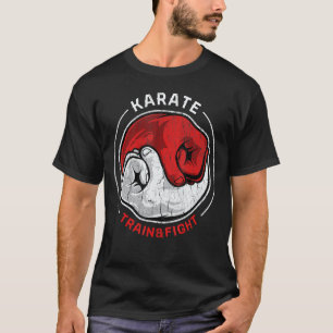 T-shirt Arts martiaux classiques Karaté Combat de train vi