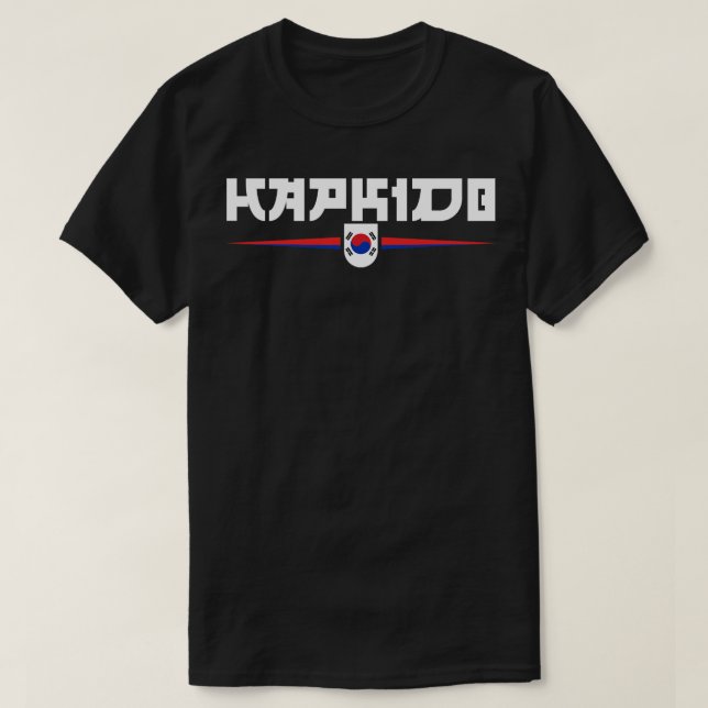 T-shirt Arts martiaux coréens Hapkido (Design devant)