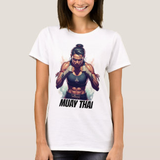 T-shirt Arts martiaux de boxe thaïlandaise Muay Thai
