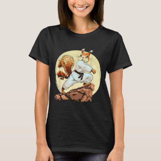 T-shirt Arts Martiaux Judo Écureuil Karaté MMA Taekwondo