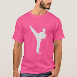 T-shirt Arts Martiaux Karate Wushu Judo Sport Kung-Fu Pour