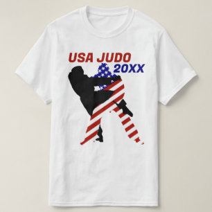 T-shirt ARTS MARTIAUX PATRiotiques des ÉTATS-UNIS JUDO