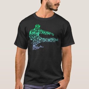 T-shirt Arts Martiaux Pour Karate Fighters Boys Karate