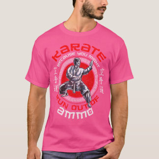 T-shirt Arts martiaux vintages Karate Motivational Cadeau