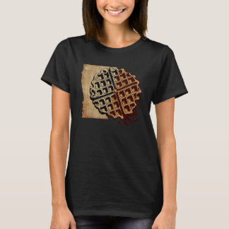 T-shirt Artsy Waffle Nourriture Hobby Chef gastronomique