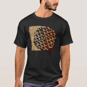 T-shirt Artsy Waffle Nourriture Hobby Chef gastronomique