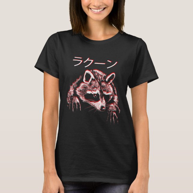 T-shirt Artwork Déplaisant sans peurJaponais Dangereux Rac (Devant)